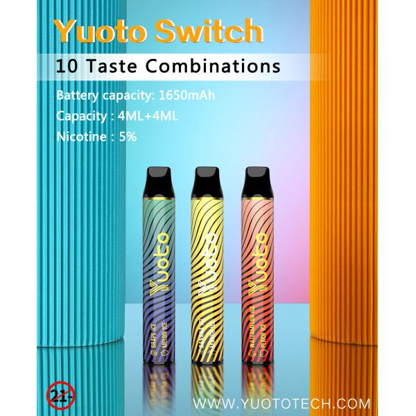 Quality 2 Flavors 3000 Puffs Disposable Vape No Leaking  MSDS FDA Approval for sale