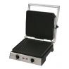 China Stainless Steel Top Housing Home Panini Grill With Drip Tray , Removable Plate factory
