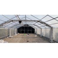 Quality 8m Wide PEP Film Automated Light Deprivation Greenhouse Top And Sides Ventilatio for sale