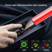 Quality High Sensitivity Accurate Alcohol Breath Tester Preventing False Blowing Red for sale