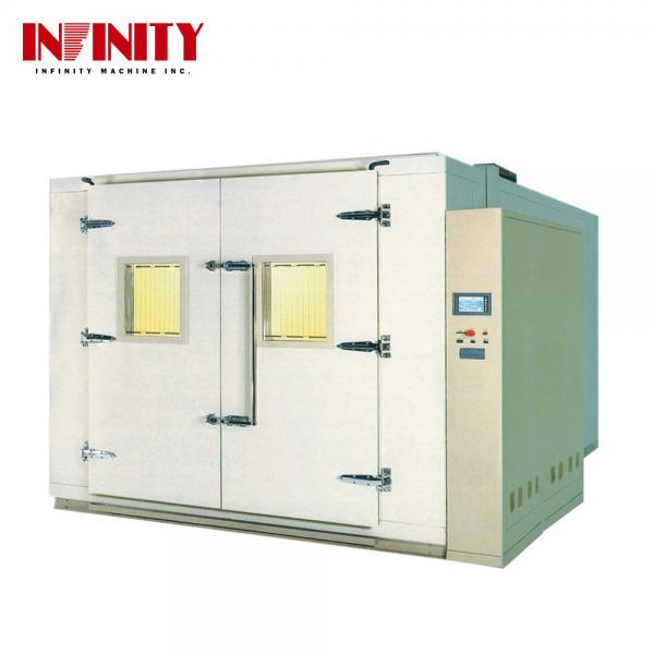 Quality Walk In Environmental Test Chambers Electronic Humidity Temperature Controlled for sale