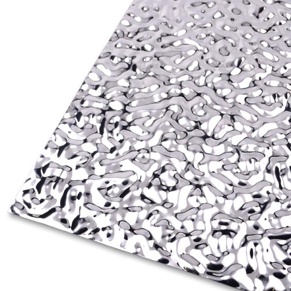 Quality 8k Water Ripple Stainless Steel Sheet for sale