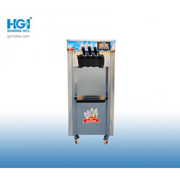 Quality SASO Commercial Stainless Steel Soft Serve Ice Cream Machine 110V 51.5in R22a for sale