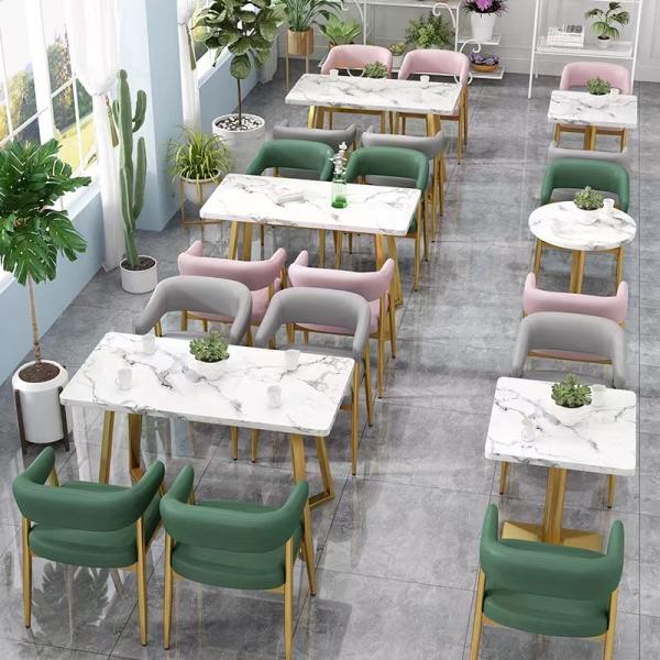 Quality Leather Hotel Restaurant Furniture Marble Art Modern Booth Seating for sale