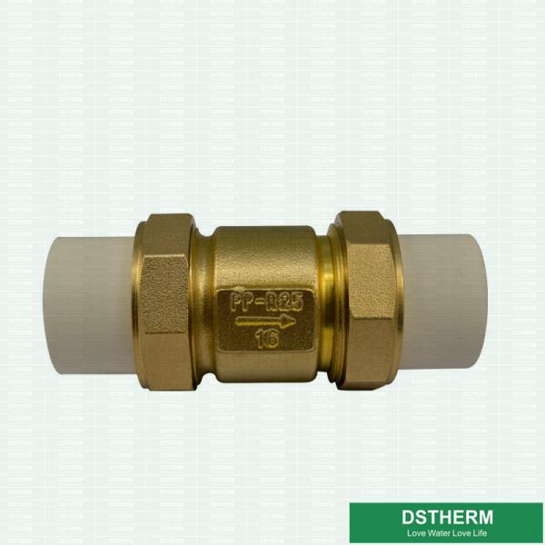 Quality Corrosion Resistant Recyclable Ppr Brass Check Valve for sale