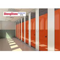 China Airport Phenolic Toilet Partitions , Easy Clean Compact Laminate Toilet Partitions factory