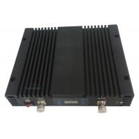 China 27dBm Dual Band Mobile Phone Signal Booster EGSM 4G LTE800Mhz LCD Display AC 90-264V factory