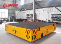 China Flat Rail Guided Warehouse Battery Transfer Cart factory