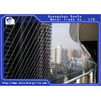 Quality Superior Strength Safety Balcony Invisible Grille For High Rise Building for sale