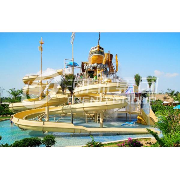 Quality Exciting Family Water Park in Giantic Waterhouse with Different Style Waterslide for sale