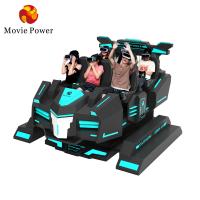 China 9d VR Theme Park Cinema Virtual Reality Roller Coaster Simulator 6 Seats Vr Game Machine factory