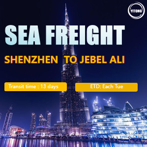 Quality International Sea Freight from Shenzhen to Jabel Ali UAE for sale