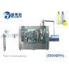 China Carbonated Water Filling Machine , Automatic Liquid Filling Machine factory