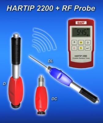 Quality Leeb Portable Hardness Tester HARTIP2200 With R / F Probe for metals Dual Values and High accuracy: ±2HL for sale