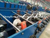 China Hydraulic Steel Roll Forming Machine C Purlin GCr15 Roller Frequency Control factory