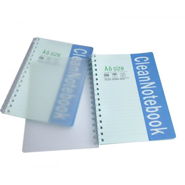 Quality Custom Cleanroom Paper Notebook ESD Safe Spiral Ruled Line Could Custom Graph Line for sale