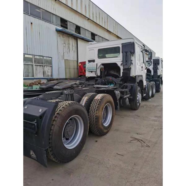 Quality New/Second hand Sinotruck Howo Tractor Trucks white color 2014 375HP WD615.96E EURO III HW19710 for sale