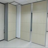 China Wooden Soundproofing Sliding Movable Cheap Price Office Partition Walls factory