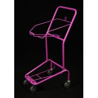 China Professional Fashionable 4 Wheeled Shopping Trolley , Foldable Shopping Cart factory