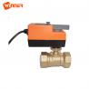 China 12v Electric Operated Ball Valve / Electric Valve Actuator Spring Return factory