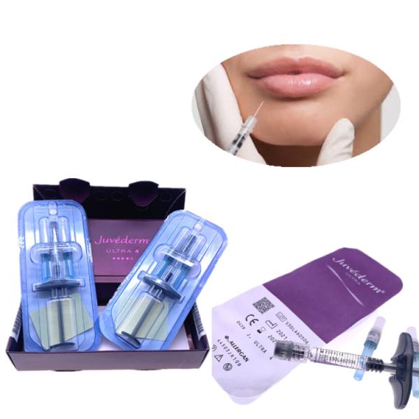 Quality Juvederm Dermal Filler 2x1ml Syringe Needles Cross Linked Gel Lip Injection for sale