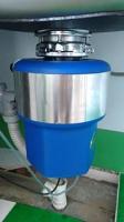 China food waste machine for household kitchen,stainless steel grind system,0.75 hp factory
