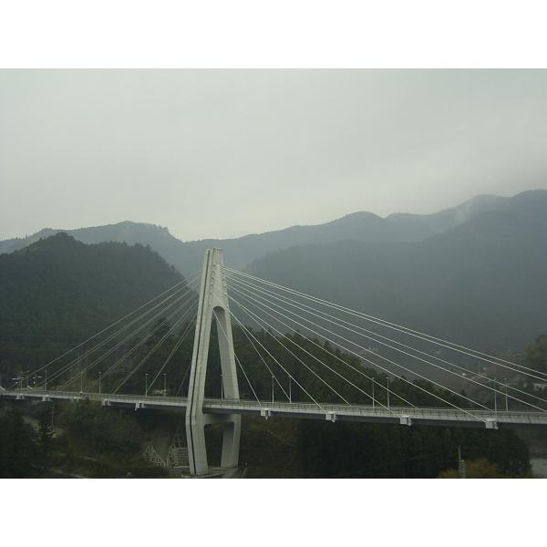 Quality Steel Cable Suspension Cable Stay Bridges High Strength for Large span for sale