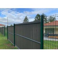 Quality Height 3030mm Curve V Mesh Security Fencing With Peach Post for sale