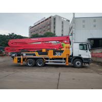 China Construction Machinery 2012 Year Putzmeister 38m Beton Pump Concrete Pumping Used Concrete Pump Truck factory