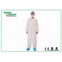 China Splash-Proof PE Disposable Protective Gowns Set For Nurses or Doctors use factory