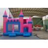 China Theme Park Large Inflatable Bounce House With Slide CE / TUV Cert factory