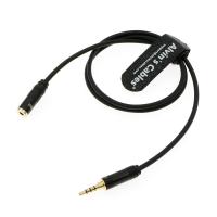 China 3.5mm TRRS Audio Cable Straight Male To Straight Female Extension Cord For Sony FX6 For Home Stereo Headphones 70cm factory