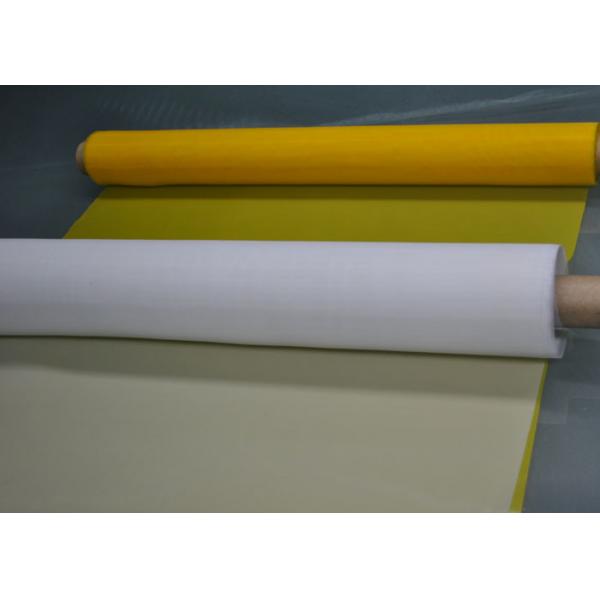 Quality White / Yellow 100% Monofilament Polyester Mesh For Textile Printing 120T - 34 for sale