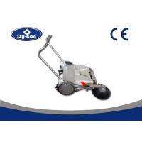 Quality Electric Industrial Manual Push Vacuum Floor Sweeper For Coarse Road Walk Behind for sale