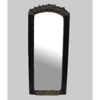 China wooden ornate free-standing mirror,full length dressing mirror factory