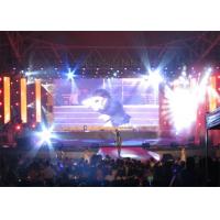 Quality 65536 Pixels/M2 Led Stage Curtain Screen , Large Sport Perimeter Led Display for sale