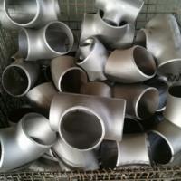 Quality 10 Inch Sch40 Steel Pipe Tee Fittings Asme B16.9 Astm A403 Alloy Material for sale