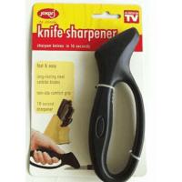 China FDA Disposable Kitchen Knife Sharpener Black With Handle 16 * 5.5cm for sale