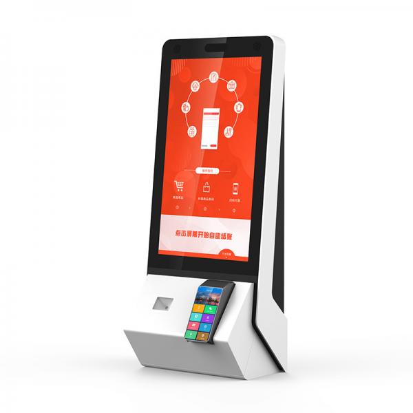 Quality Self Ordering Kiosk With POS Terminal For Restaurant And Store, Fast Food Order for sale