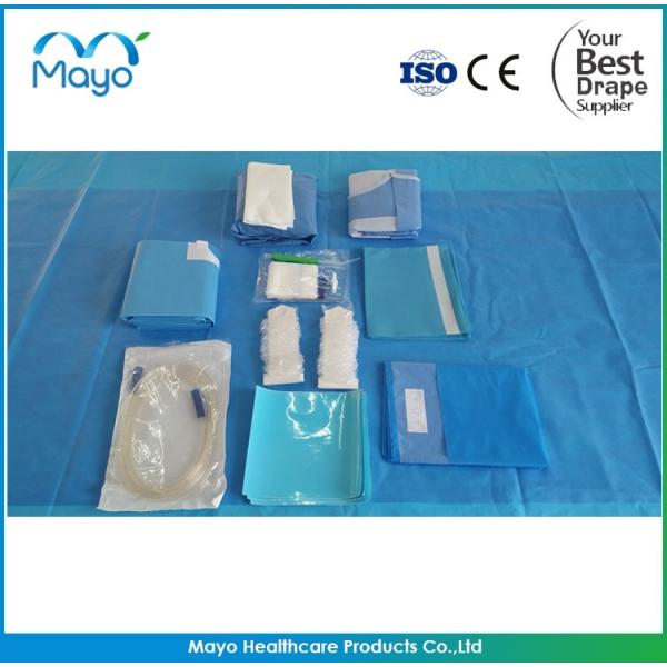 Quality Factory Supply Hospital Use Disposable EO Sterile Dental Drape Pack Kit For Guided Implantology for sale