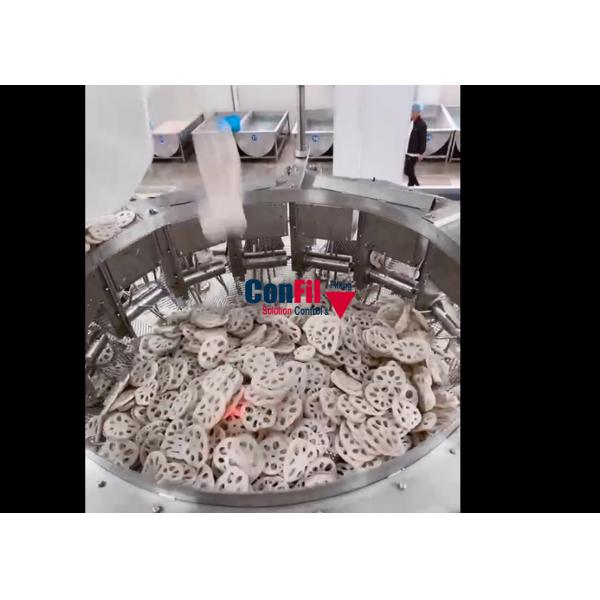 Quality 60bpm Multihead Weigher Packing Machine For Fresh Cut Vegetables Packing Line for sale