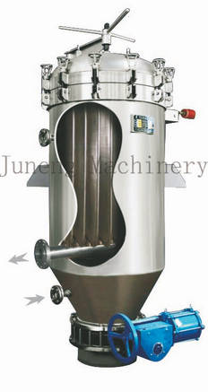 Quality 0.1-0.4 Mpa Vertical Pressure Leaf Filters For Palm oil , Crude soya bean oil for sale
