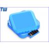 China Plastic Mini Square Twister Cool Drive Printing 1GB USB Flash Drive Price factory