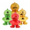 China OEM Fashion PVC Duck Toys Cartoon Character Gift Electroplated Duck factory