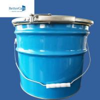 China Lightweight Metal Paint Pail 5 Gallon Stainless Steel Bucket With Lid factory