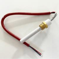 China Threaded Ceramic Glow Igniter ,  Ceramic Ignition Element For Solid Wood Fuels factory