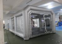 China Environmental Mini Blow Up Spray Booth For Car Cover / Automotive Paint Booth factory