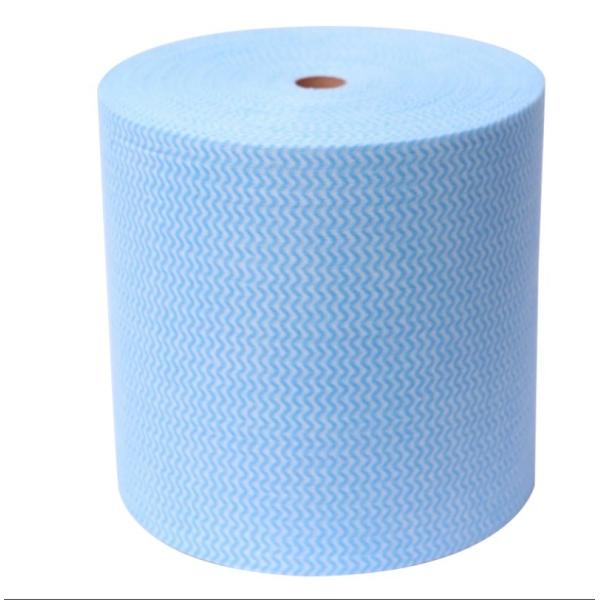 Quality Biodegradable Non Woven Jumbo Roll , 40GSM Disposable Dish Washing Cloths for sale