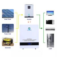 Quality 5KW Practical Wall Mounted Solar Battery , Home Solar Power Wall for sale
