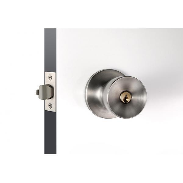 Quality Metal Room Cylinder Door Knobs / Door Knob Lock Cylinder Pin Tumbler Security for sale